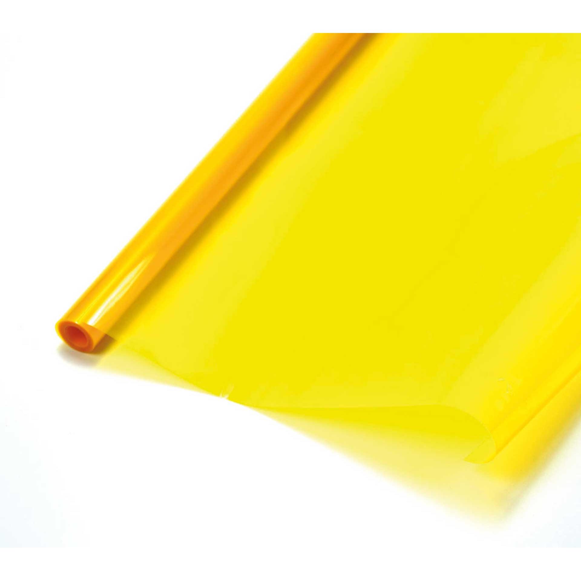Planet-Hobby, Zubehör Modellbau, Bügelfolie Transparent Gold 2 Meter