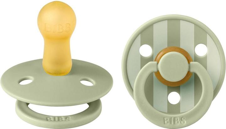 Immagine prodotto Bibs Studio Nuggi Colour 2 PACK Latex Round 6-12m Pin Sage Mix (2 x, 6 - 12 M.)