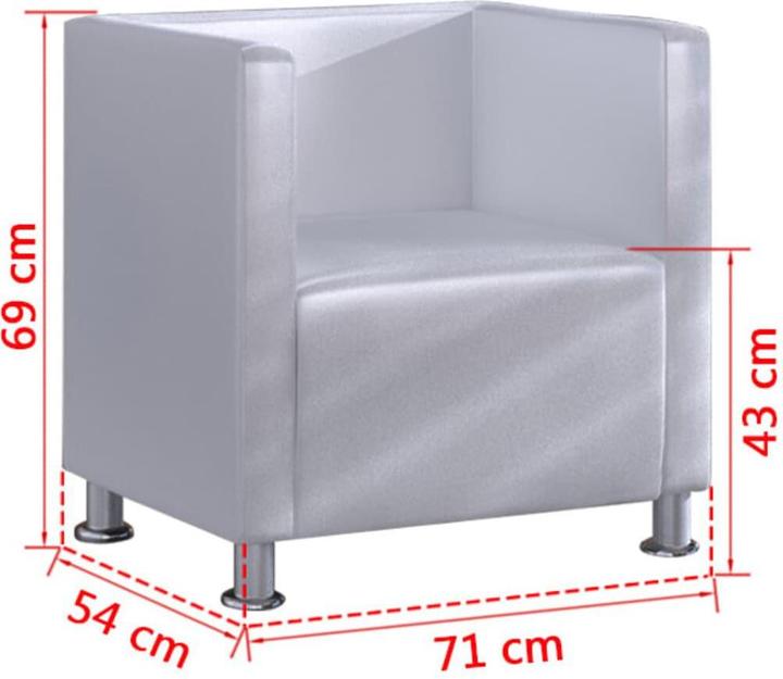 Actual product image vidaXL Sessel