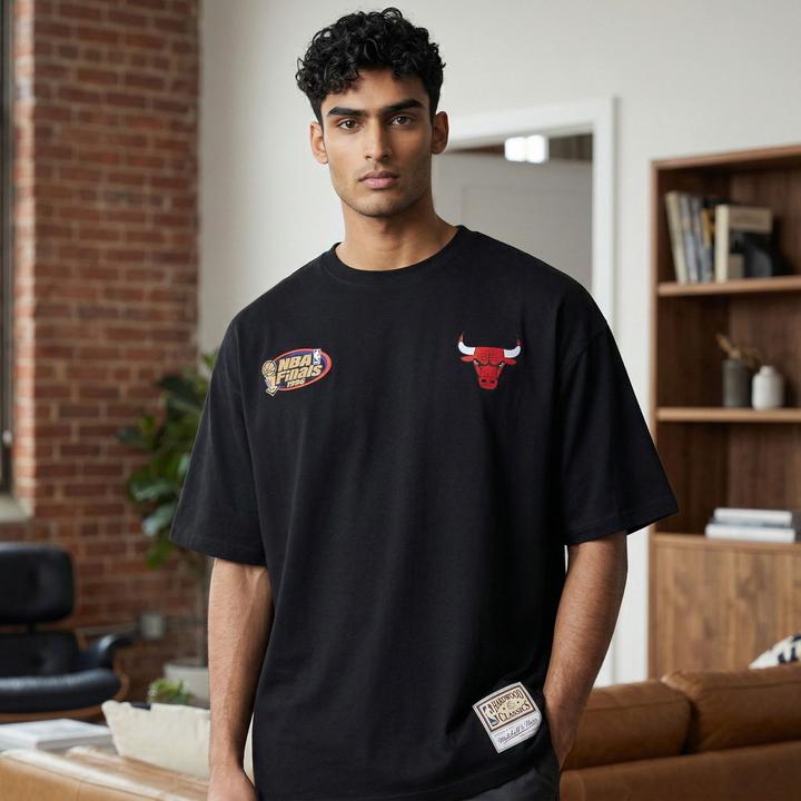Produktbild Mitchell & Ness Boxy Shirt - BACK FACE Dennis Rodman - M (M)
