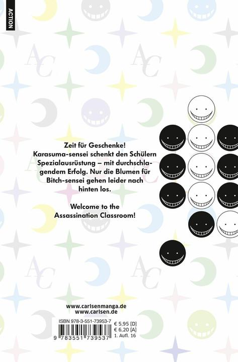 Produktbild Assassination Classroom, Band 12 (Deutsch, Yusei Matsui, 2016)