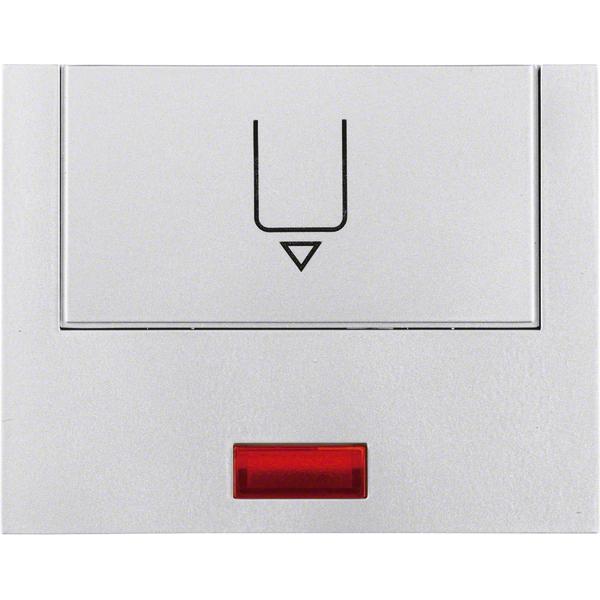 Berker 16417103, Taster + Schalter, Silber