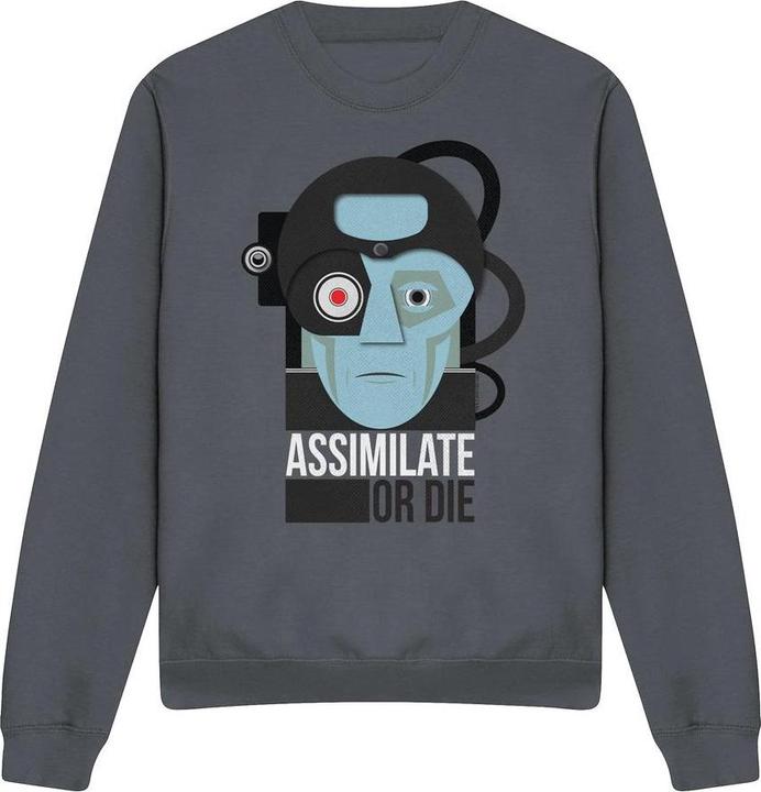 Immagine prodotto Assimilate or Die Felpa Adulto Unisex (L)