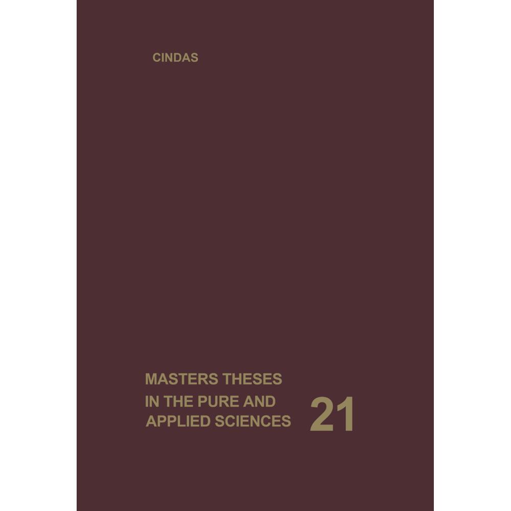 Masters Theses in the Pure and Applied Sciences, Fachbücher von Wade H. Shafer