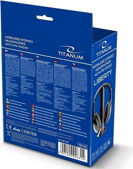 Produktbild Esperanza TH110 TITANUM (Passive Geräuschunterdrückung, Kabelgebunden, Kabellos)