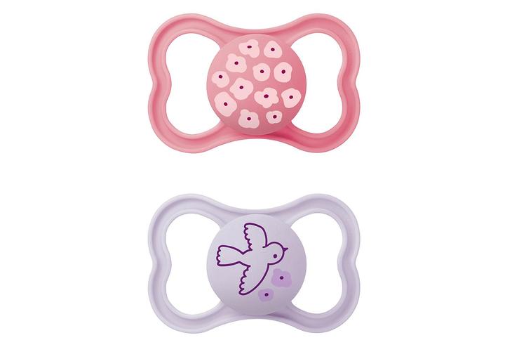 Produktbild MAM Supreme Silik 16+ pink 2St (2 x, ab 16 Monaten)