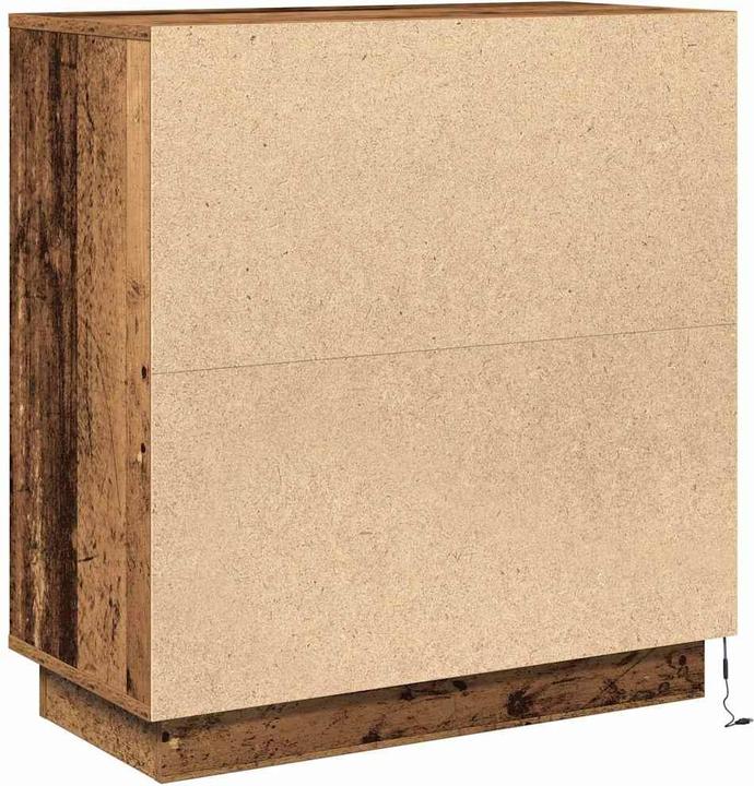 Actual product image vidaXL LED Aufbewahrungseinheit (34.50 x 34.50 x 75 cm)