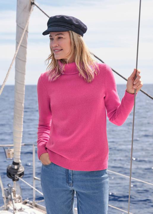 Produktbild Woolovers Lambswool Polo Neck Pullover (XXL)