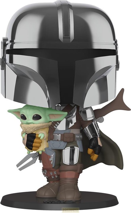 Image du produit Funko Figure POP. Mandalorienne avec enfant