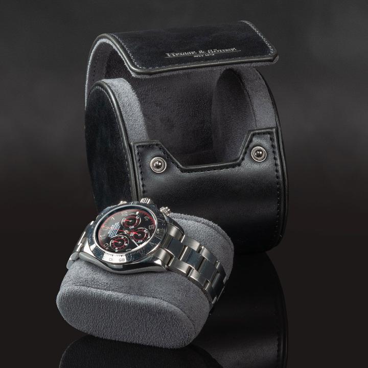 Produktbild Heisse & Söhne Uhrenrolle Vintage 1 - Schwarz