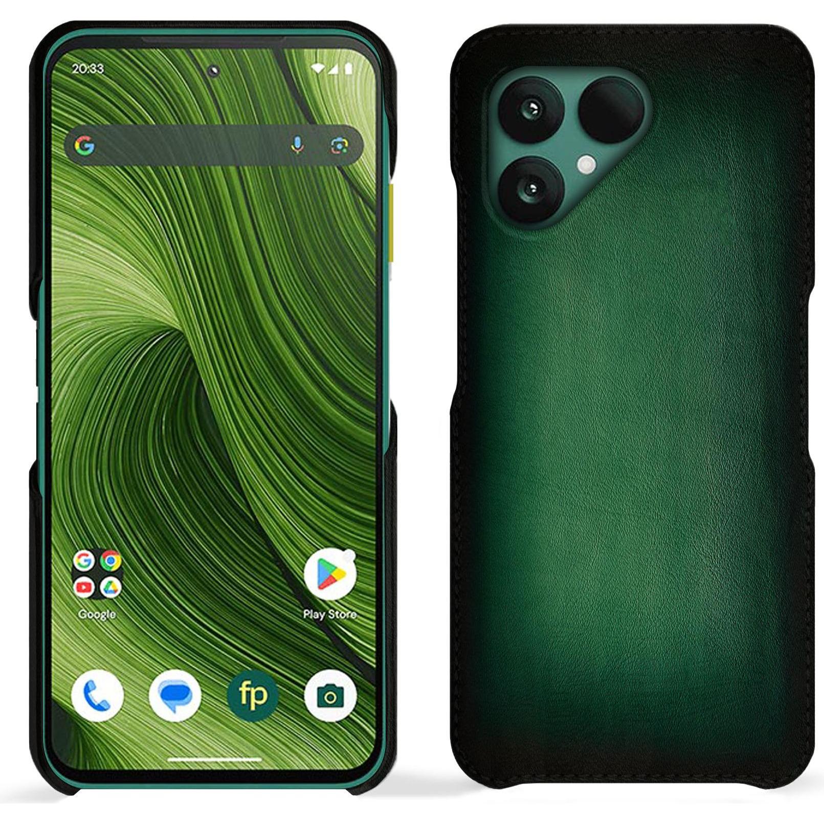 Noreve Lederschutzh??Lle (Fairphone 6), Cover Smartphone, Verde