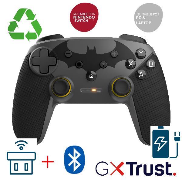 Actual product image Trust MUTA Wireless Controller Batman (Android, iOS, PC, Switch)