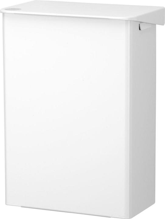 Ophardt Abfalleimer Edelstahl mit Klappdeckel (6 l)