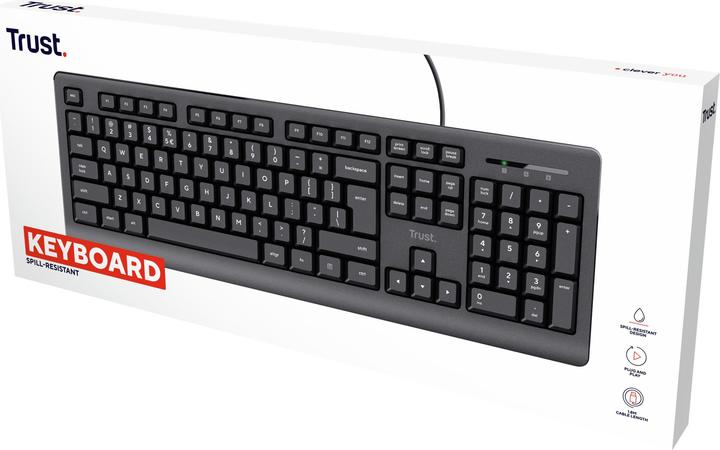 Actual product image Trust Keyboard Basics Us (US, Cable)