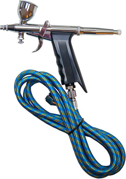 Actual product image miniSchoggi Airbrush gun set for chocolate and cocoa butter