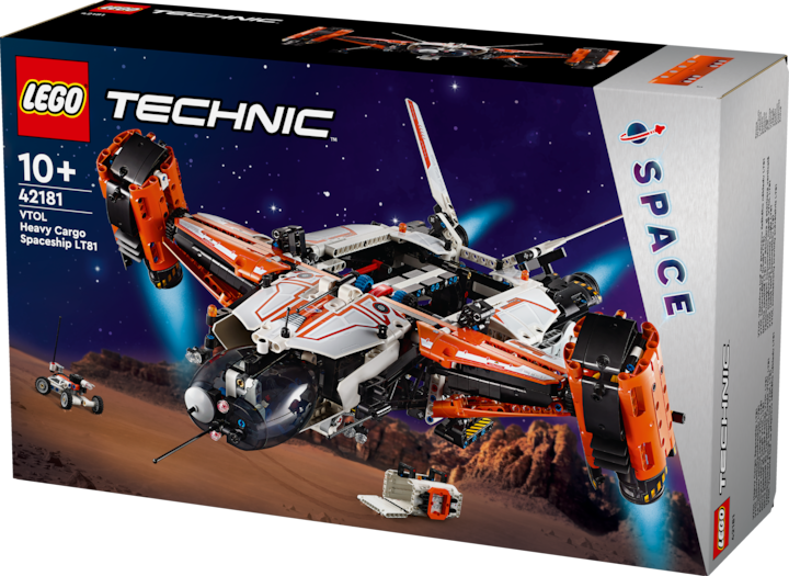 Produktbild LEGO VTOL Schwerlastraumfrachter LT81 (42181, LEGO Technic)