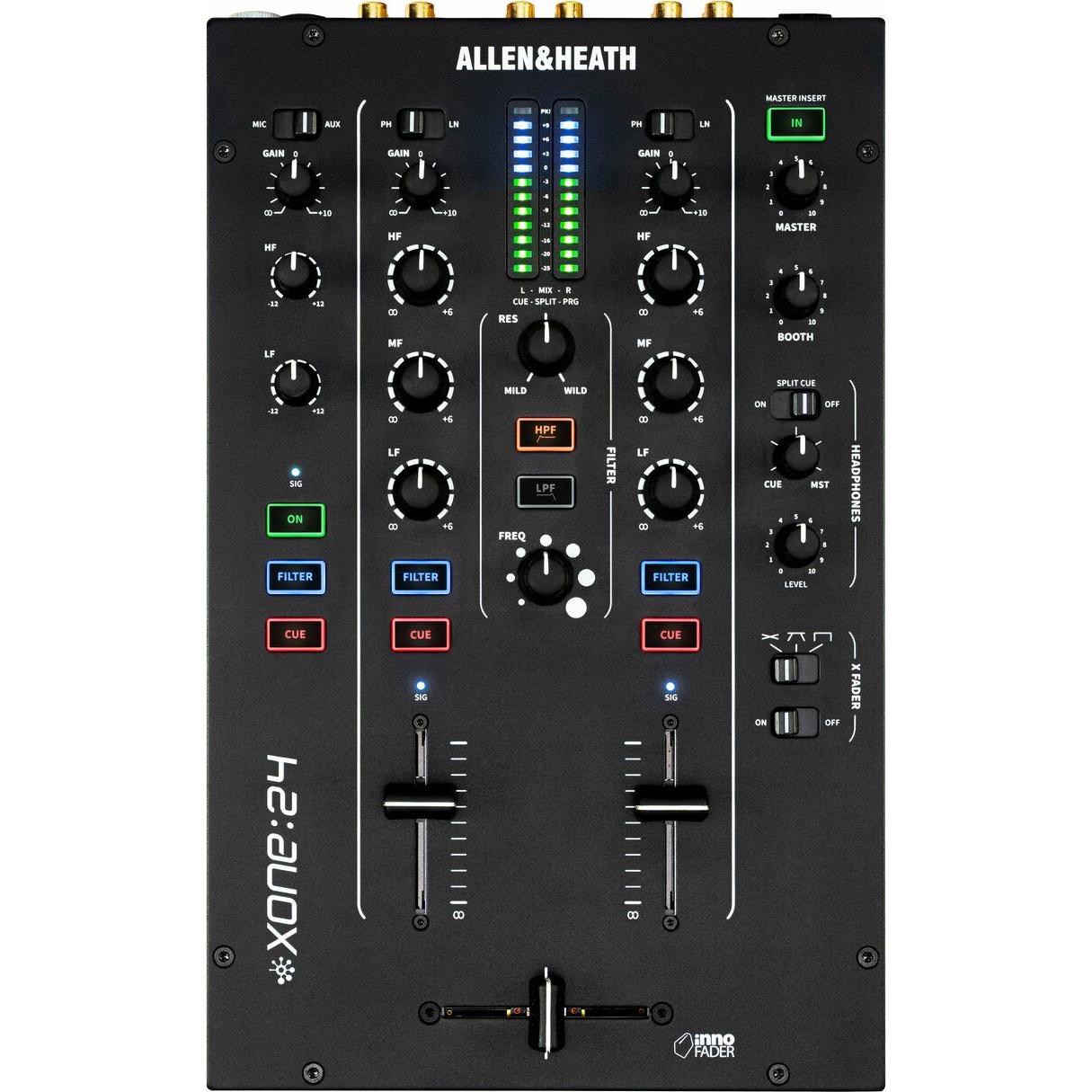 Allen & Heath Xone:24 (Mixer da club), Mixer audio, Nero