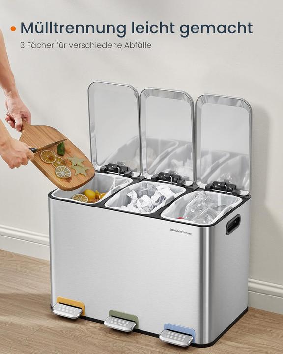 Actual product image Songmics Rubbish bin (45 l)