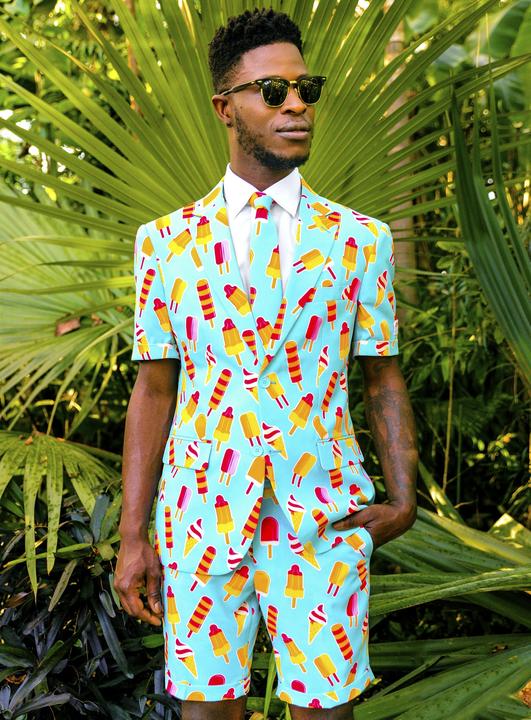 Actual product image OppoSuits Iceman Summer Suit (50)