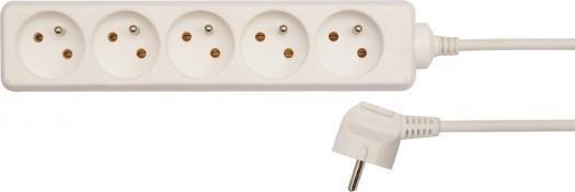 Toya Electrical extension cable with earthing, 5 sockets, 5 m, 72510 (5 x, 5 m)