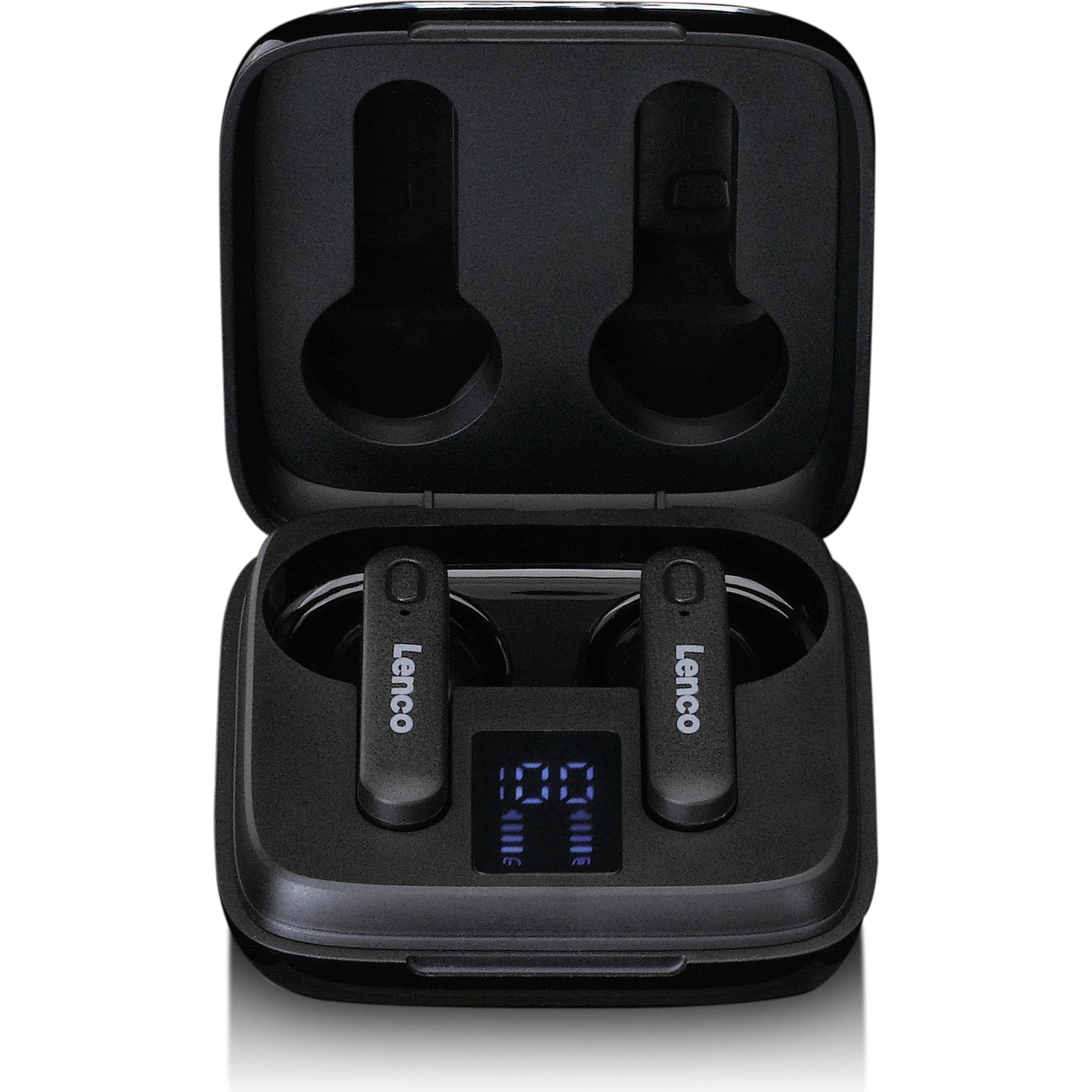 Thumbnail - Lenco EPB-430BK (4 h, Kabellos), Kopfhörer, Schwarz