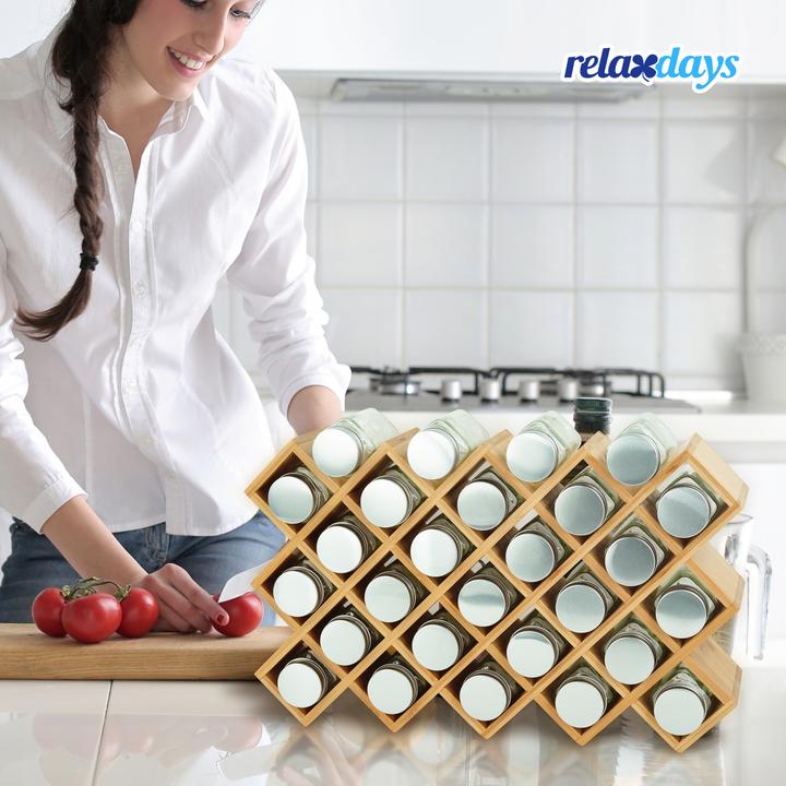 Produktbild Relaxdays Gewürzregal