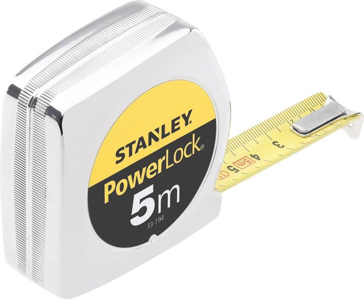 Actual product image Stanley Rollmeter Powerlock (5 m)