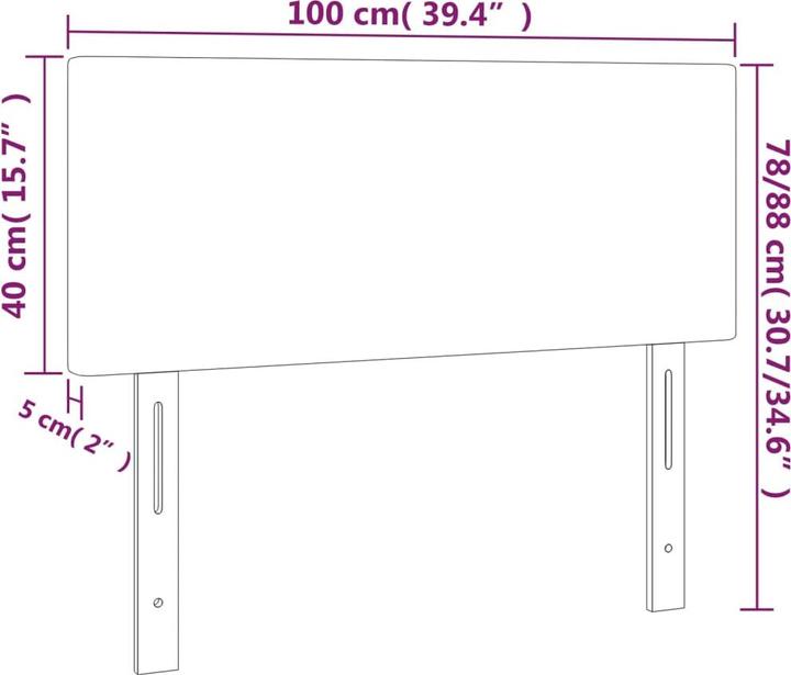 Actual product image VidaXL Roberto (160 x 5 x 128 cm)