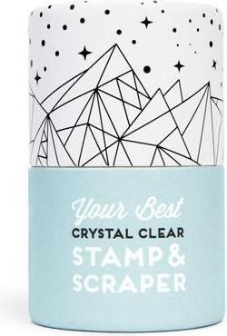 Actual product image MoYou London Crystal Clear Stamper & Scraper (Nail punch, Transparent)