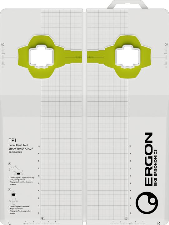 Nährwerte und Zutaten Ergon Pedal Cleat Tool TP-1