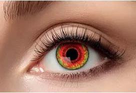 Immagine prodotto Eyecatcher Rotes Monster Kontaktlinsen (Mostro rosso)
