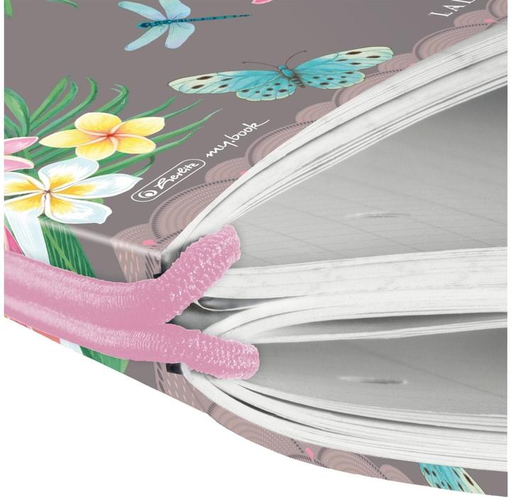 Image du produit Herlitz my.book flex Carnet de notes A4 80 feuilles Multicolore (A4, À rayures, Couverture souple)