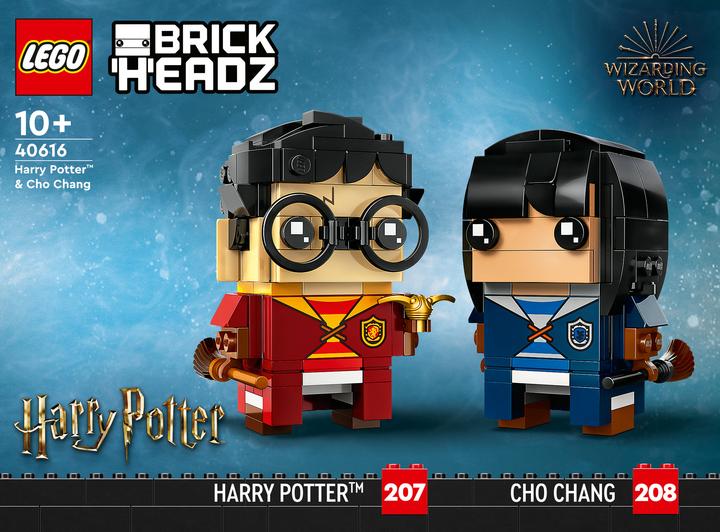 Produktbild LEGO Harry Potter & Cho Chang (40616, LEGO Brickheadz)