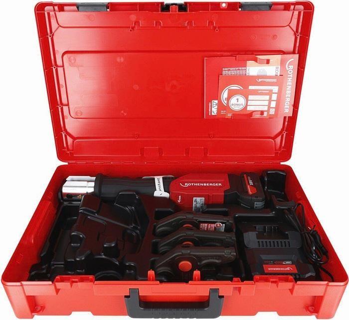 Rothenberger ROMAX 4000 Set TH16-20-26mm, 4Ah, EU AMP