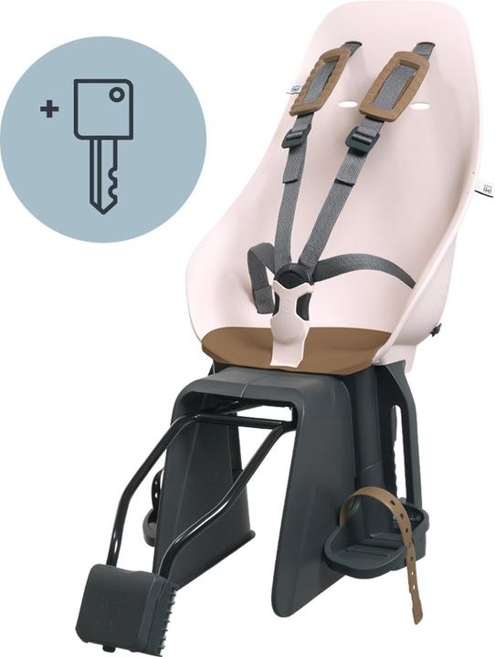Urban Iki Fietstoeltje Achter Taâ € Ke Frameemontage - Sakura Pink/ Kurumi Brown (Seat tube)