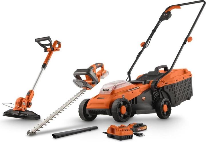 Produktbild Powerplus Rasenmäher POWDPGBOX25 20 V 33 cm (Akkubetrieb)