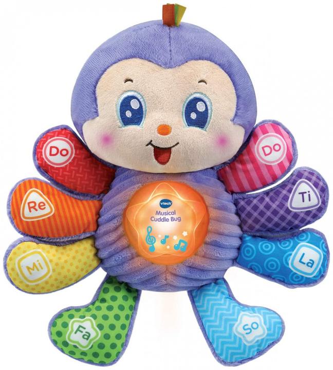 Produktbild VTech 528603 Baby Soft Plush Ladybug with Sounds and Phrases, Light (English Version) 6+ Months