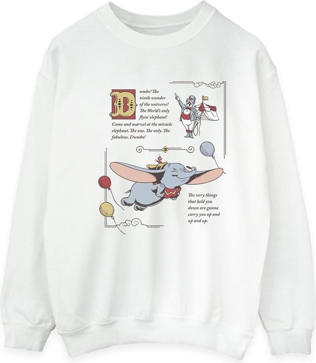 Produktbild Disney Dumbo Story Book Page Sweatshirt (XXL)