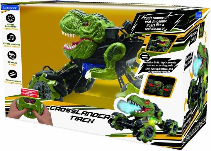 Produktbild Lexibook CROSSLANDER Tirex - Ferngesteuertes Dino-Fahrzeug, wiederaufladbar, Licht und Soundeffekten, Drifts