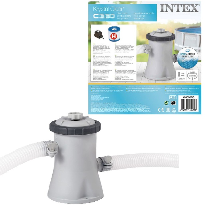 Actual product image Intex Filter pump
