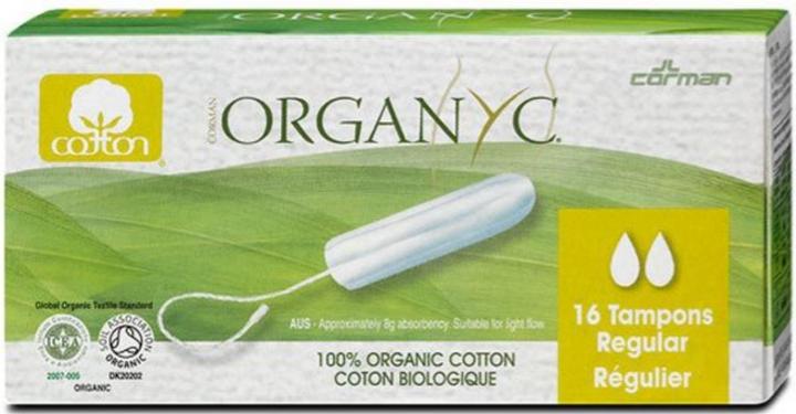 Produktbild Organyc Tampons Regular - 100% biologische Baumwolle (16 x, Normal)