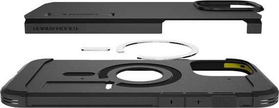 Immagine prodotto Spigen Tough Armor MAG iPhone 16 Pro Max MagSafe nero ACS08013 (Apple iPhone 16 Pro Max)