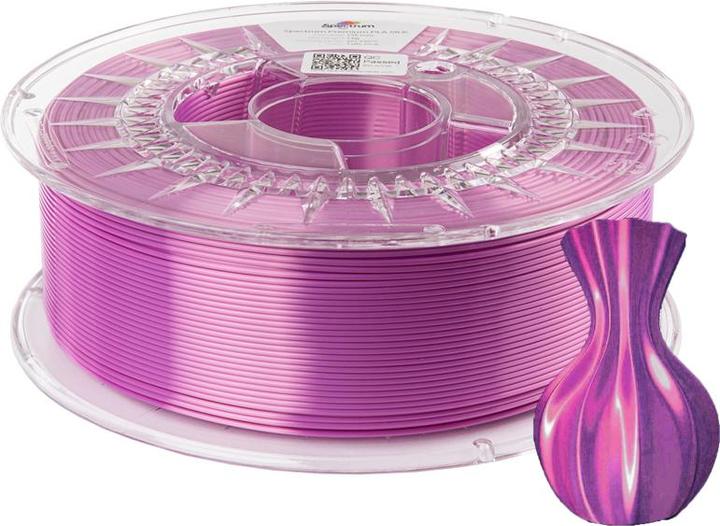 Produktbild Filament PLA SILK taffy pink 1.0kg 1.75mm (PLA, 1.75 mm, 1000 g, Pink)