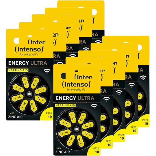 Intenso Batterie Zinc Air, 10, 1.45V (10), Batterie + pile