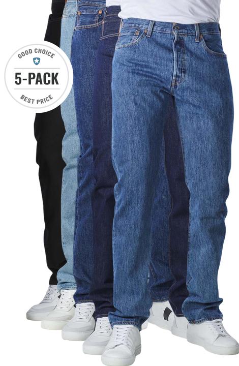 Immagine prodotto Levis 501 Jeans stone/nero/rinse/light/dark Big Five (W42/L30)