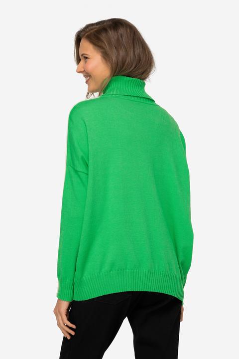 Produktbild Laurasøn Pullover, Stehkragen, Langarm, Schmuckstreifen (M)