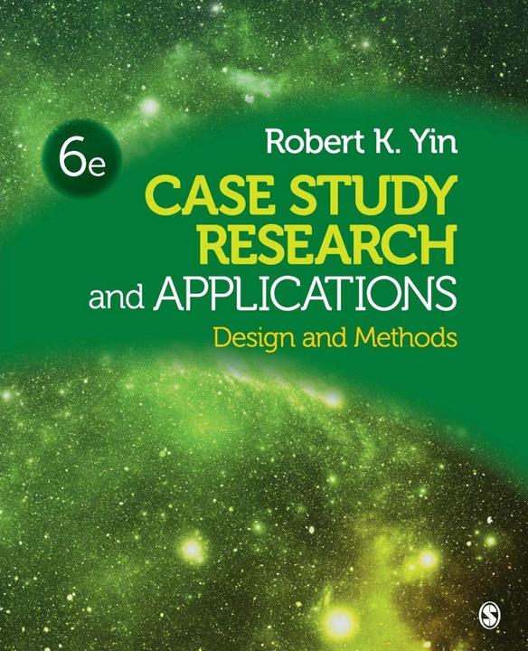 Produktbild Case Study Research and Applications (Englisch, Robert K. Yin, 2017)