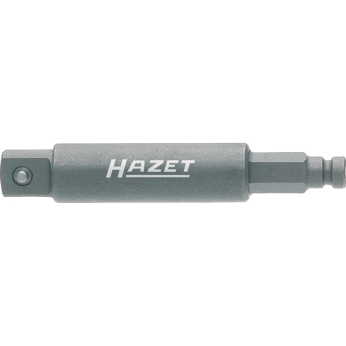 HAZET, Steckschlüssel + Stecknuss, Schlag-, Maschinenschrauber Adapter 8808S-1 ∙ Sechskant8 (5/16 Zoll) ∙ Vierkant 10 mm...