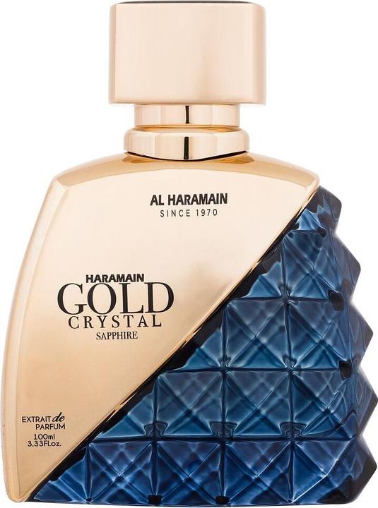 Actual product image Al Haramain Gold Crystal Sapphire PAR U 100 ml (Extrait De Parfum, 100 ml)