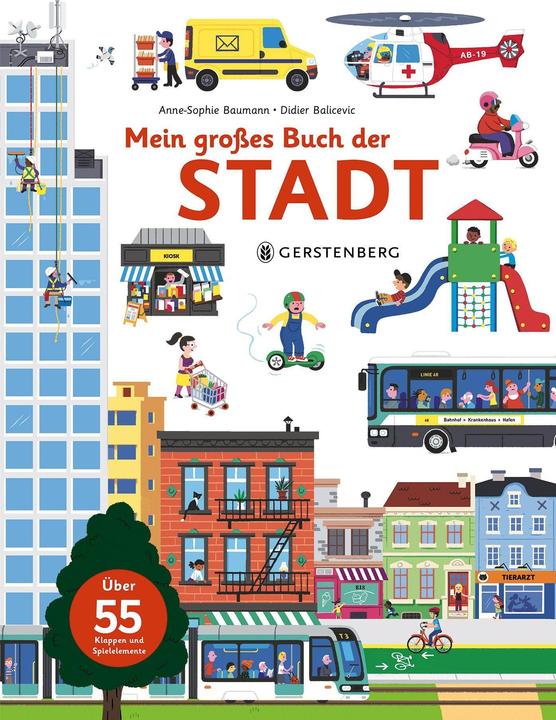 Produktbild Mein grosses Buch der Stadt (Deutsch, Anne-Sophie Baumann)